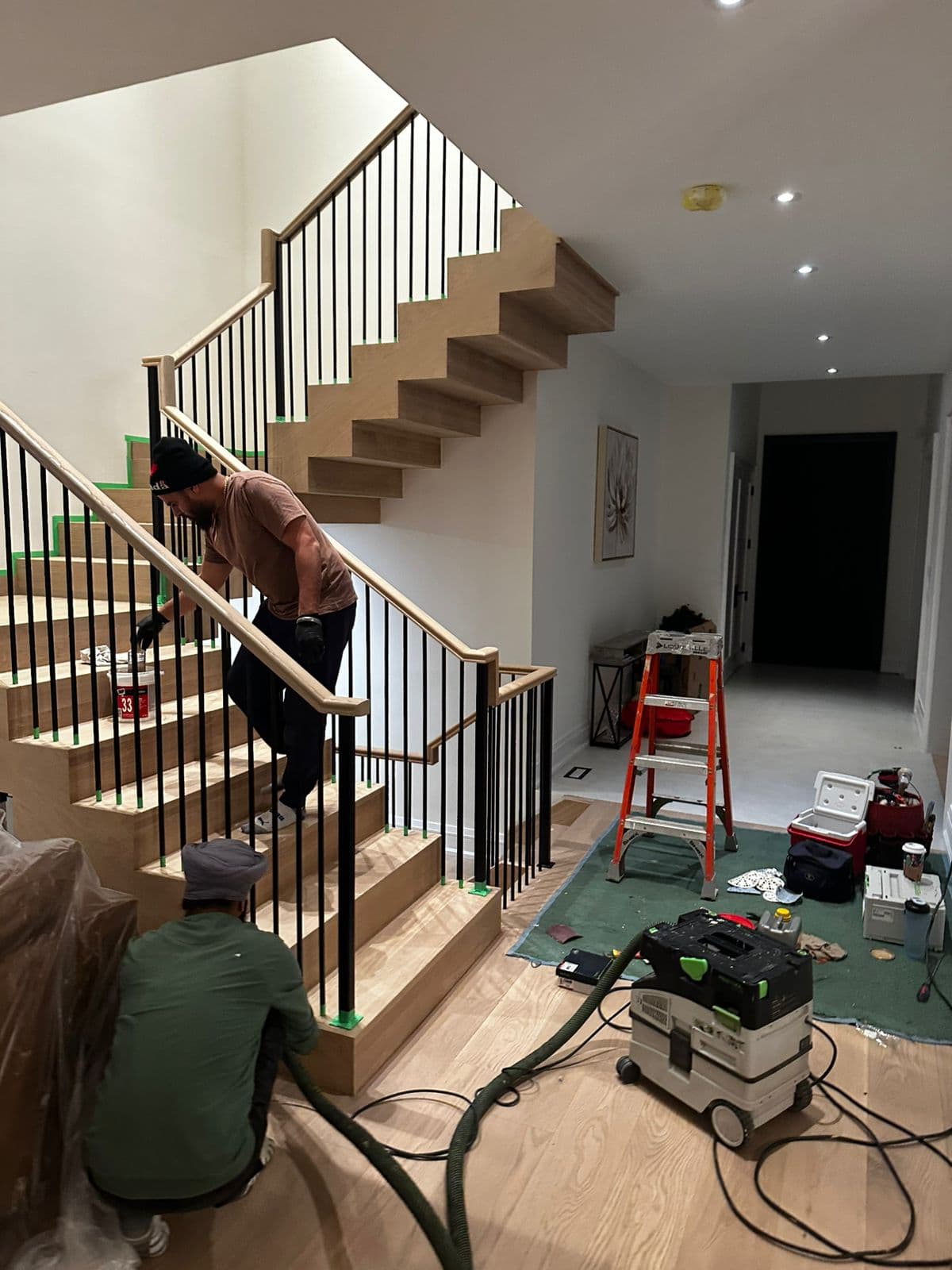 Modern Staircase Refinish